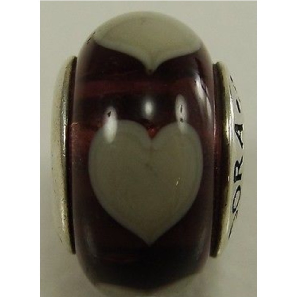 Pandora Purple Bed with hearts